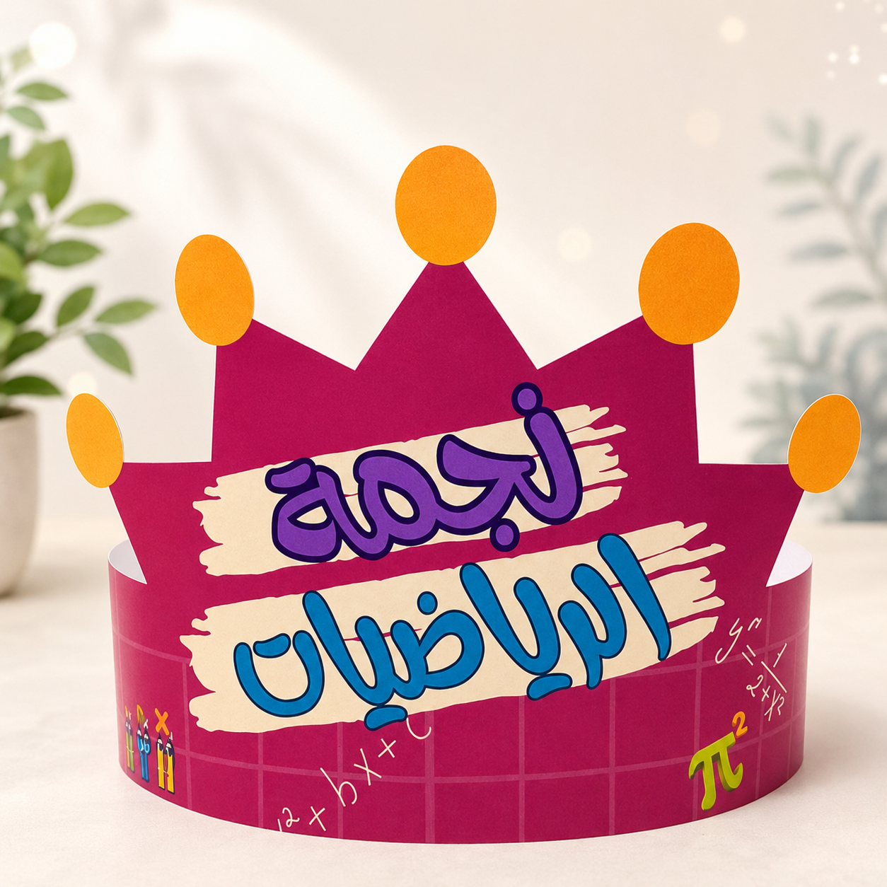 تاج نجمة الرياضيات