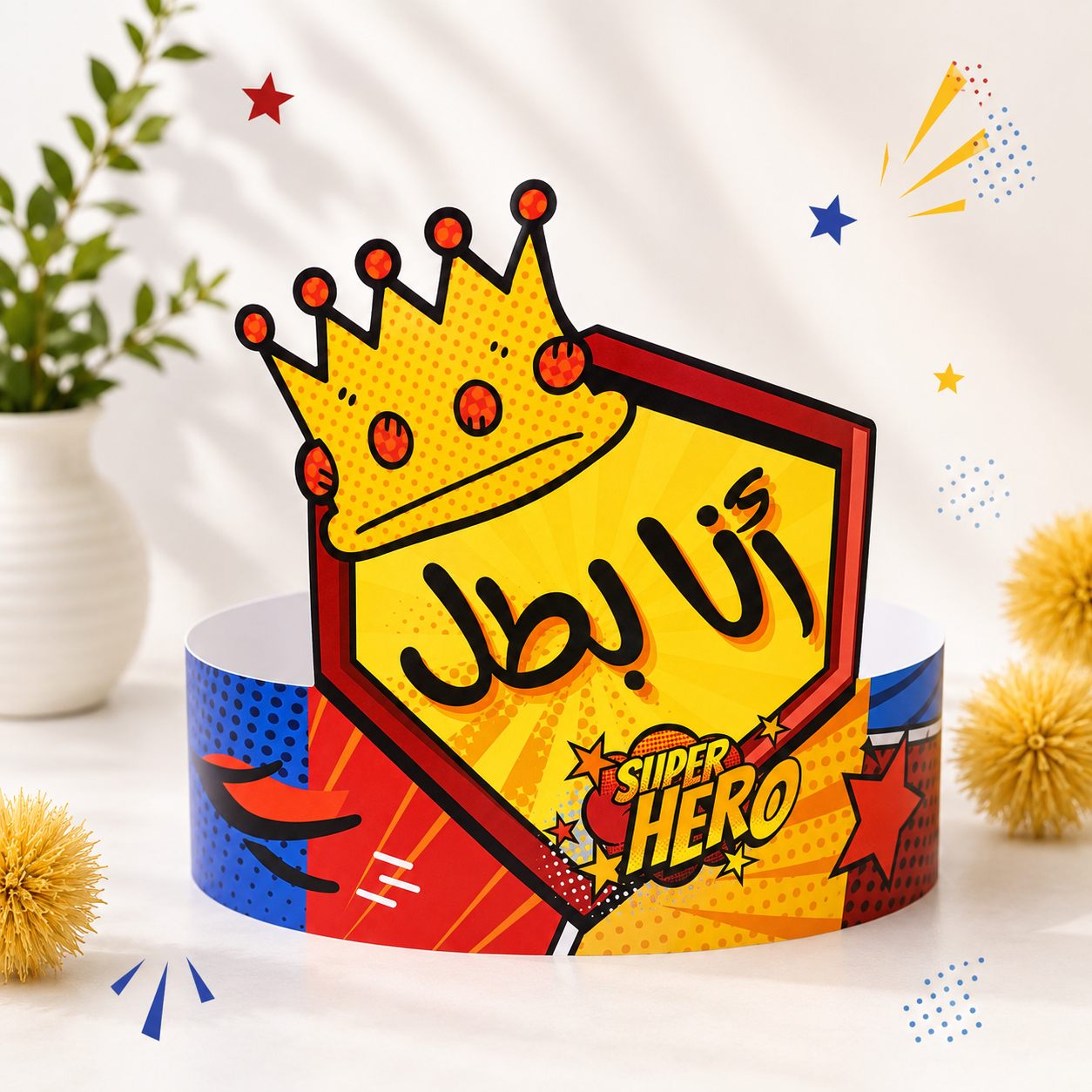 تاج أنا بطل