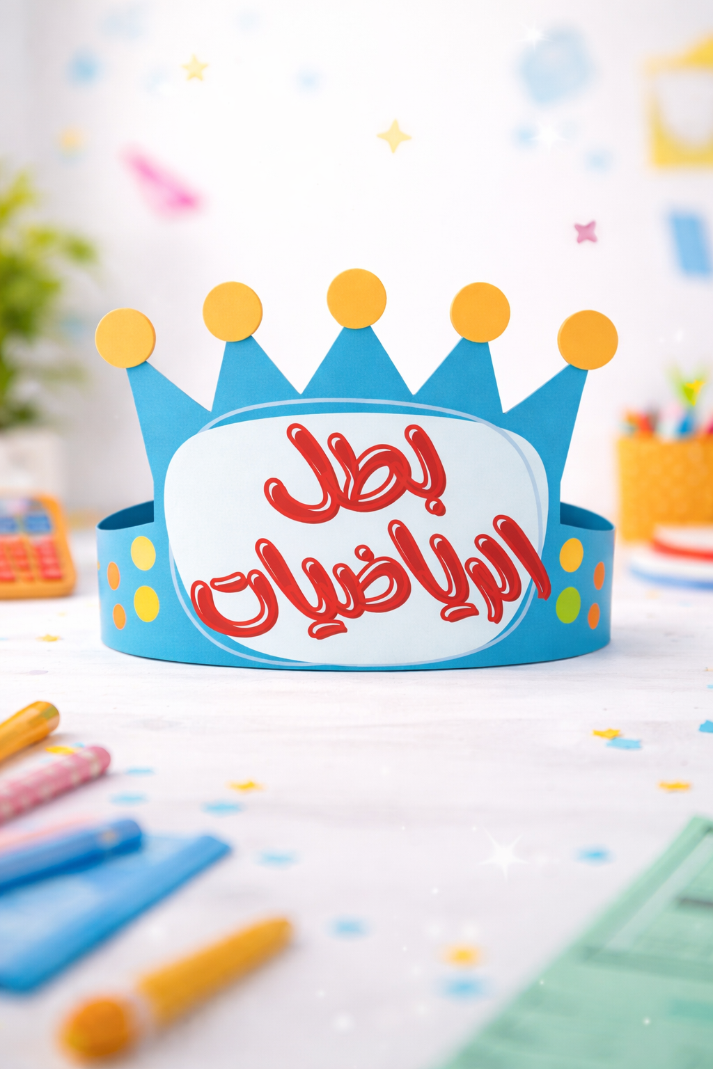Math Award Crown تاج بطل الرياضيات